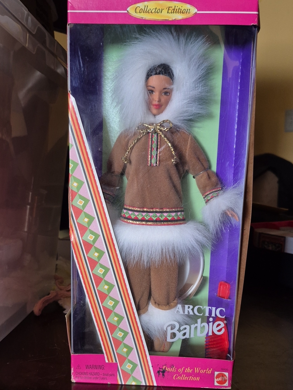 Barbie Brown Parka Doll with White Fur Trim - Collector Edition